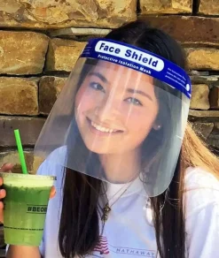 Women Nayked Apparel Accessories>Comfort Face Shield With Elastic, 2-Pack/Discontinued