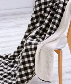 Women Nayked Apparel Accessories>Everest Sherpa Flannel Blanket