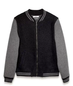 Women Nayked Apparel Outerwear>Legendary Wool Bomber Jacket