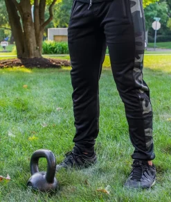 Men Nayked Apparel Bottoms>Men'S Camo Panel Midweight Tech Fleece Active Jogger/Discontinued