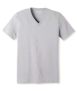 Men Nayked Apparel T-Shirts>Men'S Classic Soft Heathered Big Short Sleeve V-Neck T-Shirt