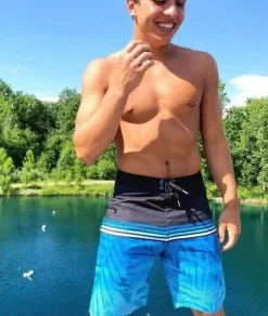 Men Nayked Apparel Bottoms>Men'S Palm Tree Board Short/Discontinued