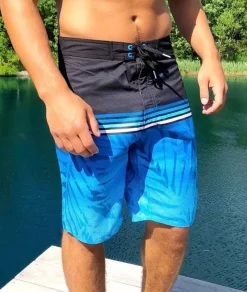 Men Nayked Apparel Bottoms>Men'S Palm Tree Board Short/Discontinued