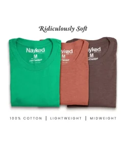 Men Nayked Apparel T-Shirt Packs><noscript><img width=