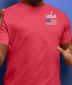 Men Nayked Apparel Shirts>Men'S Ridiculously Soft Big Graphic T-Shirt | Usa