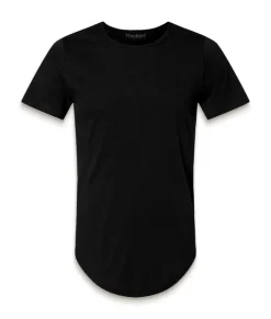 Men Nayked Apparel Shirts>Men'S Ridiculously Soft Curved Hem Urban T-Shirt
