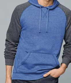 Men Nayked Apparel Hoodies & Sweatshirts>Men'S Ridiculously Soft Fleece Raglan Hoodie