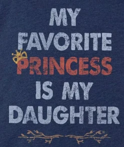 Men Nayked Apparel T-Shirts>Men'S Ridiculously Soft Lightweight Graphic Tee | My Favorite Princess