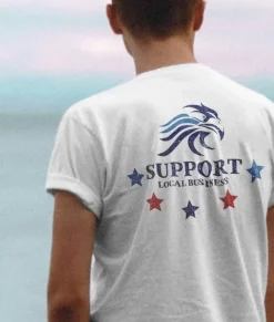 Men Nayked Apparel T-Shirts>Men'S Ridiculously Soft Lightweight Graphic Tee | Support Local Business