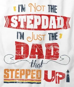 Men Nayked Apparel T-Shirts>Men'S Ridiculously Soft Lightweight Graphic Tee | The Dad That Stepped Up