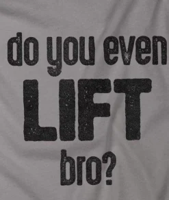 Men Nayked Apparel T-Shirts>Men'S Ridiculously Soft Lightweight Graphic Tee | Do You Even Lift, Bro?