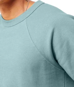 Men Nayked Apparel Shirts>Men'S Ridiculously Soft Lightweight Heathered Fleece Pullover Sweatshirt