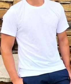 Men Nayked Apparel Shirts>Men'S Ridiculously Soft Lightweight Crew Neck T-Shirt | Classic