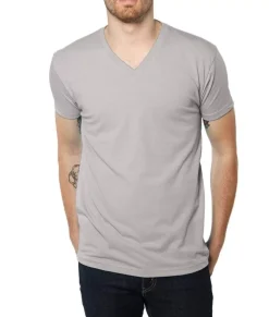 Men Nayked Apparel Shirts>Men'S Ridiculously Soft Midweight V-Neck