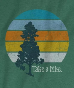 Men Nayked Apparel Shirts>Men'S Ridiculously Soft Midweight Raglan Hooded Graphic Sweatshirt | Take A Hike