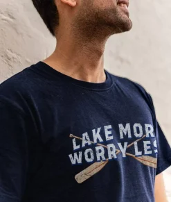 Men Nayked Apparel Shirts>Men'S Ridiculously Soft Midweight Graphic Tee | Oars