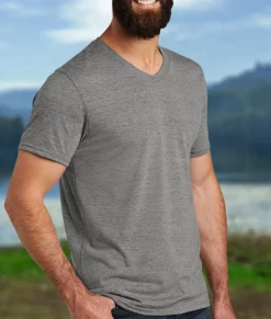 Men Nayked Apparel T-Shirts>Men'S Ridiculously Soft Recycled Lightweight V-Neck T-Shirt