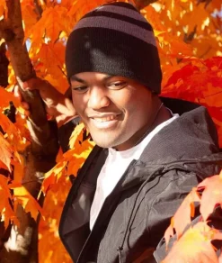 Men Nayked Apparel Accessories>Men'S Ridiculously Soft Striped Beanie