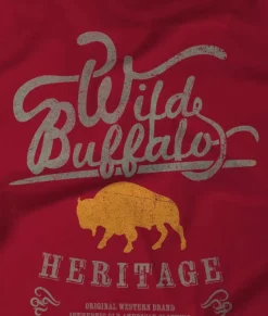 Men Nayked Apparel Shirts>Men'S Ridiculously Soft Sueded Graphic Tee | Wild Buffalo