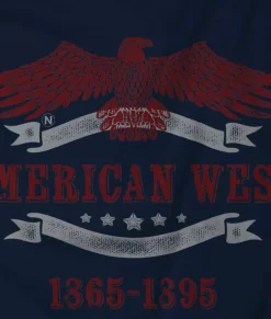 Men Nayked Apparel T-Shirts>Men'S Ridiculously Soft Sueded Graphic Tee | American West