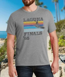 Men Nayked Apparel T-Shirts>Men'S Ridiculously Soft Vintage Graphic T-Shirt | Laguna Finals