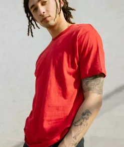 Men Nayked Apparel Shirts>Men'S Soft Deluxe 100% Cotton T-Shirt