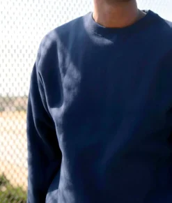 Men Nayked Apparel Hoodies & Sweatshirts>Men'S Soft Premium Heavyweight Cross-Grain Sweatshirt