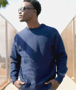 Men Nayked Apparel Workout Wear>Men'S Soft Premium Heavyweight Cross-Grain Sweatshirt