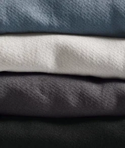 Men Nayked Apparel Hoodies & Sweatshirts>Men'S Soft Recycled Washed Lightweight Terry Pullover