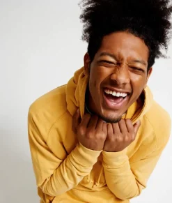 Men Nayked Apparel Shirts>Men'S Vintage Fleece Raglan Hoodie