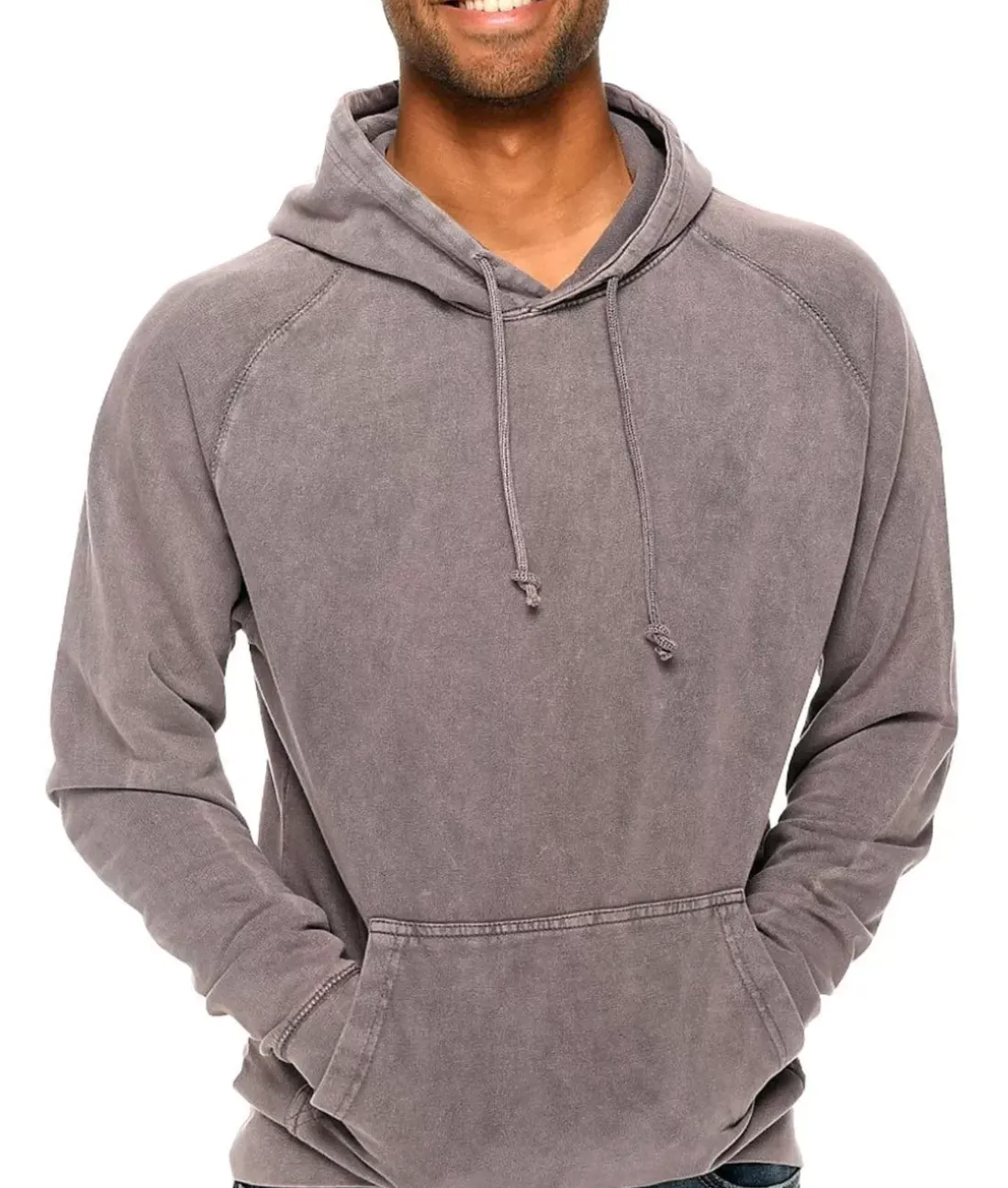 Men Nayked Apparel Hoodies & Sweatshirts>Men'S Vintage Fleece Raglan Hoodie