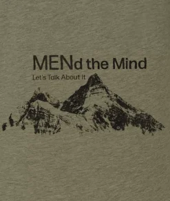 Men Nayked Apparel Shirts>Ridiculously Soft Big Graphic T-Shirt | Mend The Mind-Mountains