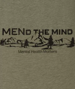 Men Nayked Apparel T-Shirts>Ridiculously Soft Crew Neck Graphic T-Shirt | Mend The Mind-Landscape