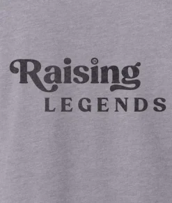 Women Nayked Apparel T-Shirts>Ridiculously Soft Heather Sueded Graphic Tee | Raising Legends