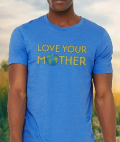 Women Nayked Apparel T-Shirts>Ridiculously Soft Heather Sueded Graphic Tee | Love Your Mother