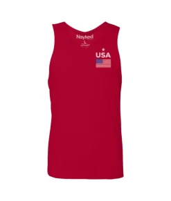 Men Nayked Apparel T-Shirts>Ridiculously Soft Men'S Big Usa Graphic Tank