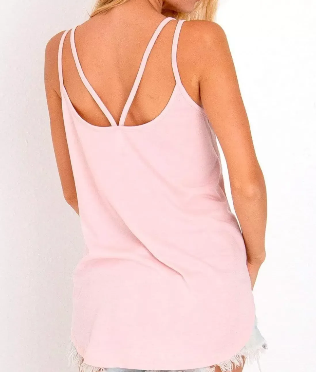 Women Nayked Apparel Tops>Ridiculously Soft Vintage Wash Strappy Tank