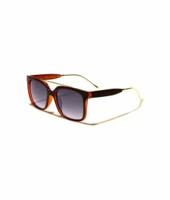 Women Nayked Apparel Accessories>Women'S Browline Rectangular Sunglasses, Lifetime Guarantee