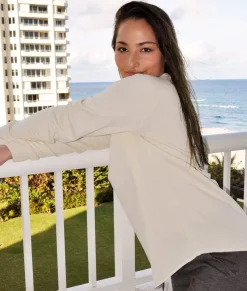 Women Nayked Apparel Tops>Women'S California Wave Wash Crewneck Sweatshirt