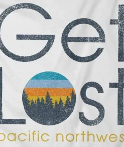 Women Nayked Apparel T-Shirts>Women'S Ridiculously Soft Graphic Tee | Get Lost