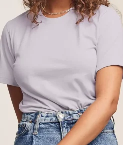 Women Nayked Apparel Tops>Women'S Ridiculously Soft Relaxed Fit 100% Cotton T-Shirt | New Arrival Colors