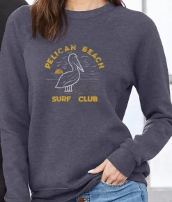 Women Nayked Apparel Tops>Women'S Ridiculously Soft Graphic Sweatshirt | Pelican Beach