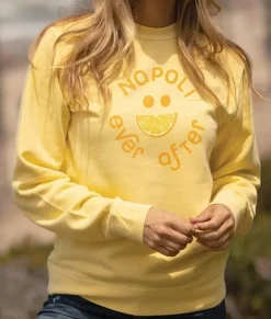 Women Nayked Apparel Hoodies & Sweatshirts>Women'S Ridiculously Soft Fleece Graphic Pullover Sweatshirt | Napoli Ever After