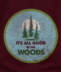 Women Nayked Apparel Tops>Women'S Ridiculously Soft Graphic Tee | All Good In The Woods