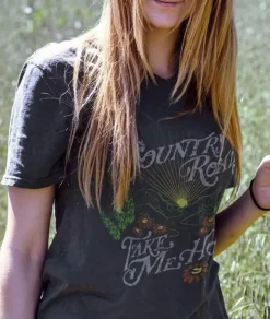 Women Nayked Apparel Tops>Women'S Ridiculously Soft Graphic Tee | Country Roads