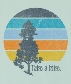 Women Nayked Apparel Hoodies & Sweatshirts>Women'S Ridiculously Soft Cropped Graphic Pullover Sweatshirt | Take A Hike