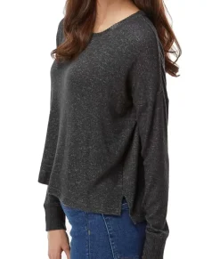 Women Nayked Apparel Tops>Women'S Ridiculously Soft Cuddle Fleece Boxy Pullover