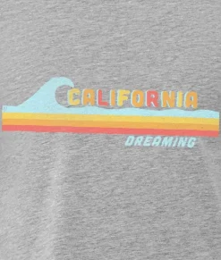 Women Nayked Apparel T-Shirts>Women'S Ridiculously Soft Midweight Graphic Tee | California Dreaming