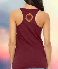 Women Nayked Apparel Tops>Women'S Ridiculously Soft Lightweight Graphic Racerback Tank | Love Is Love