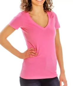 Women Nayked Apparel T-Shirts>Women'S Ridiculously Soft Midweight V-Neck T-Shirt